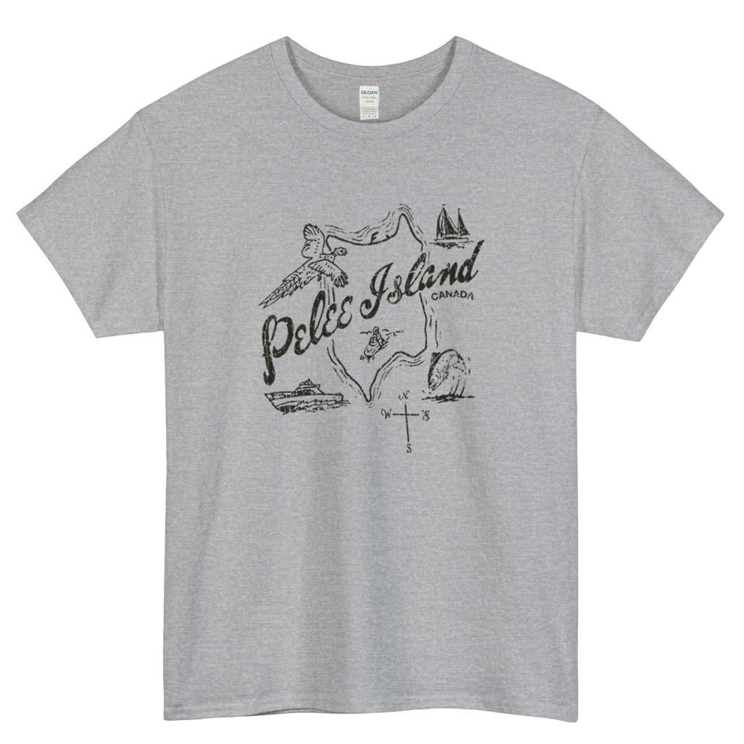 Pelee Island 1868  LOGO SHORT SLEEVE T SHORT S-3XL - P