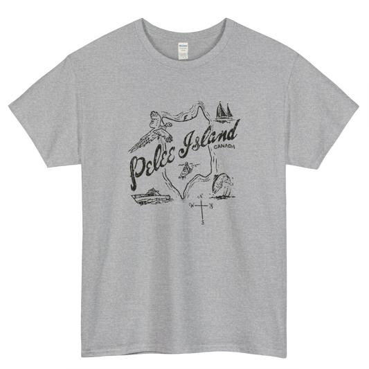 Pelee Island 1868  LOGO SHORT SLEEVE T SHORT S-3XL - P