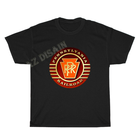 Pennsyl vania Railroad Logo Men's Unisex T Shirt Size S to 3XL