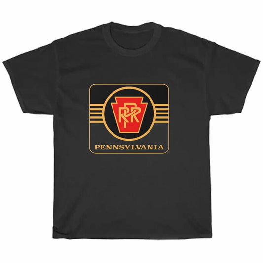 Pennsylvania Railroad Logo Men's Unisex T Shirt Size S to 3XL