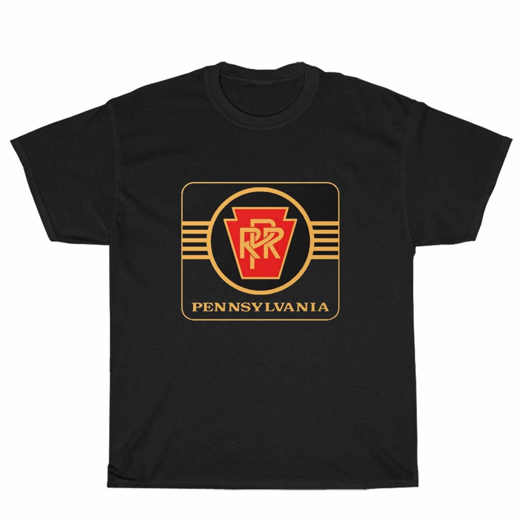 Pennsylvania Railroad Logo Men's Unisex T Shirt Size S to 3XL