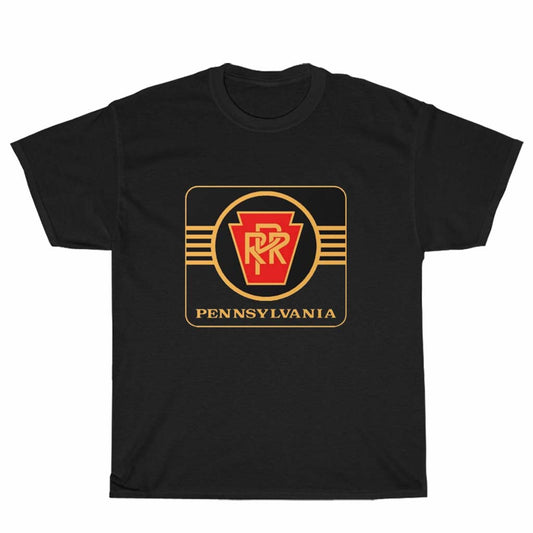 Pennsylvania Railroad Logo Men's Unisex T Shirt Size S to 3XL