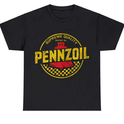 Pennzoil oil Logo Men's Unisex T Shirt Size S to 3XL