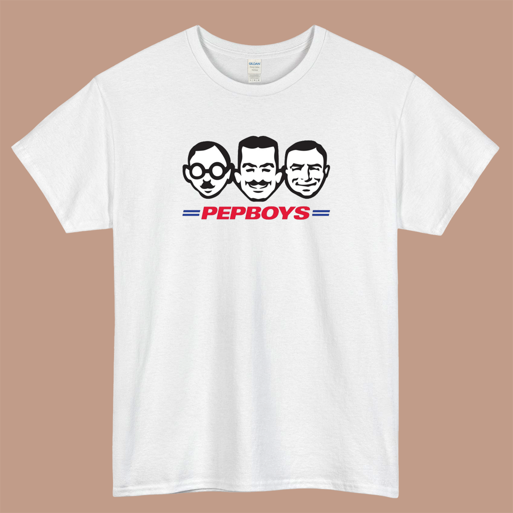 Pep Boys Logo Mens Unisex Short Sleeve T-Shirt Size S-3XL - P