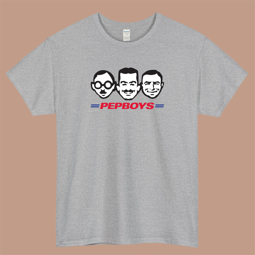 Pep Boys Logo Mens Unisex Short Sleeve T-Shirt Size S-3XL - P