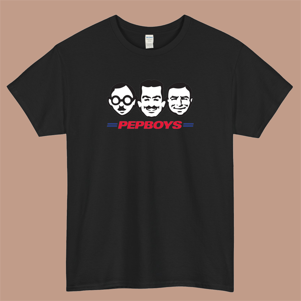 Pep Boys Logo Mens Unisex Short Sleeve T-Shirt Size S-3XL - P