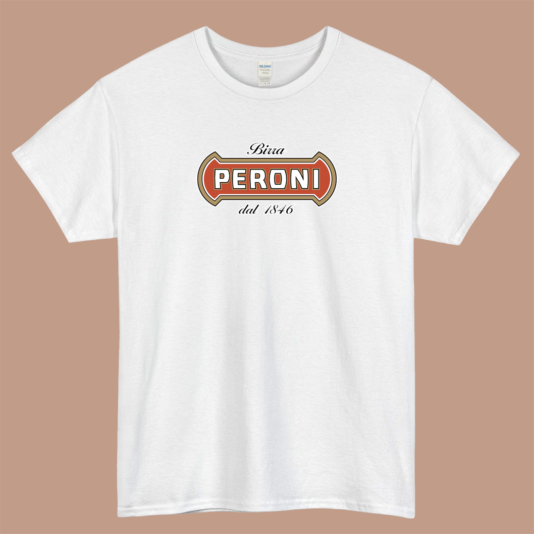 Peroni 1846 - Italy Logo Mens Unisex Short Sleeve T-Shirt Size S-3XL