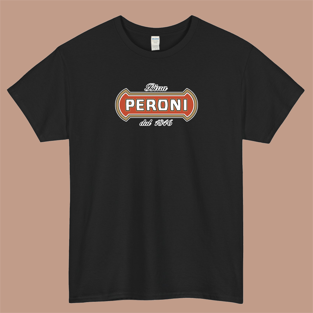 Peroni 1846 - Italy Logo Mens Unisex Short Sleeve T-Shirt Size S-3XL