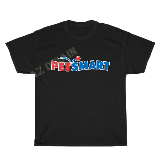 Pet Smart Pet Food Market Grocery Logo Men's Unisex T Shirt Size S to 3XL