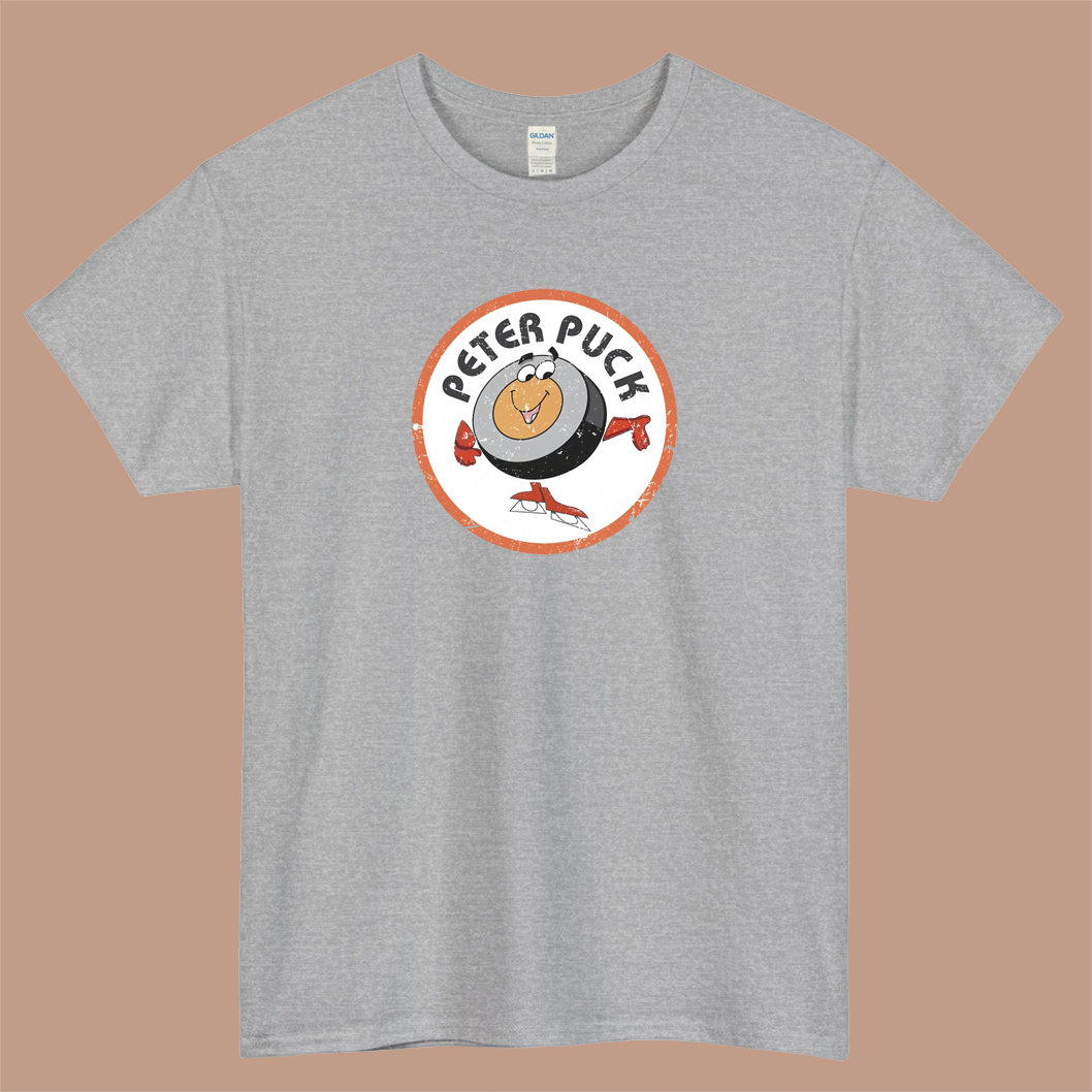 Peter Hockey Sport Puck Logo Mens Unisex Short Sleeve T-Shirt Size S-3XL - P