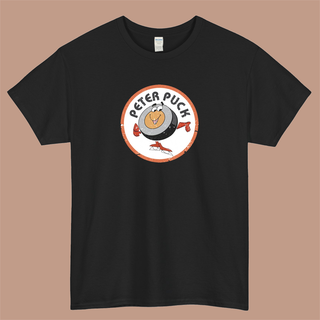 Peter Hockey Sport Puck Logo Mens Unisex Short Sleeve T-Shirt Size S-3XL - P