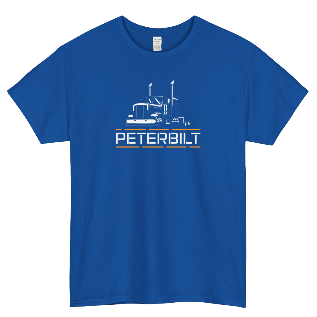 Peterbilt Shirts Old Trucker Gifts 1 LOGO SHORT SLEEVE T SHORT S-3XL - P