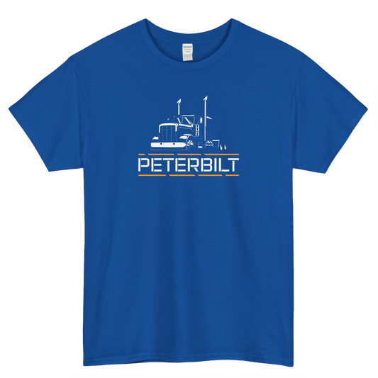 Peterbilt Shirts Old Trucker Gifts 1 LOGO SHORT SLEEVE T SHORT S-3XL - P