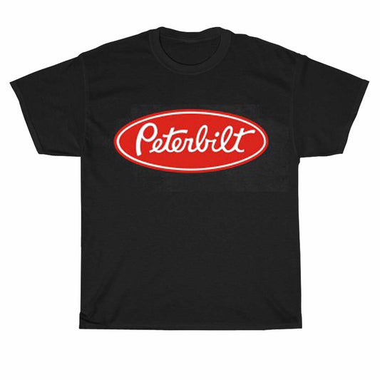 Peterbilt Trucks Red Logo Unisex Men's T Shirt Size S to 3XL