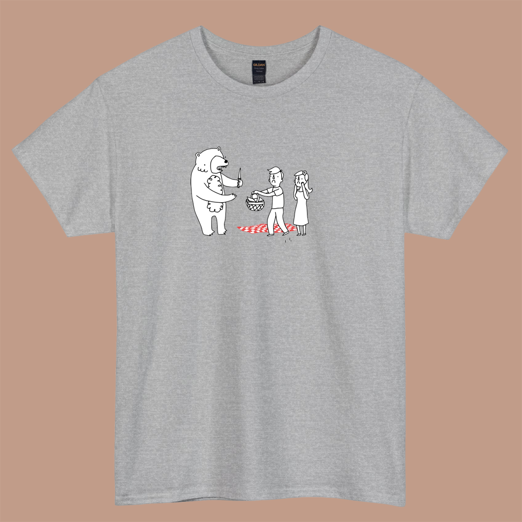 Picnic Bandit  logo short SLEEVE T SHIRT -P