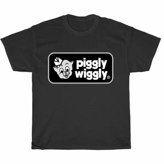 Piggly Wiggly Logo Men's Unisex T Shirt Size S to 3XL