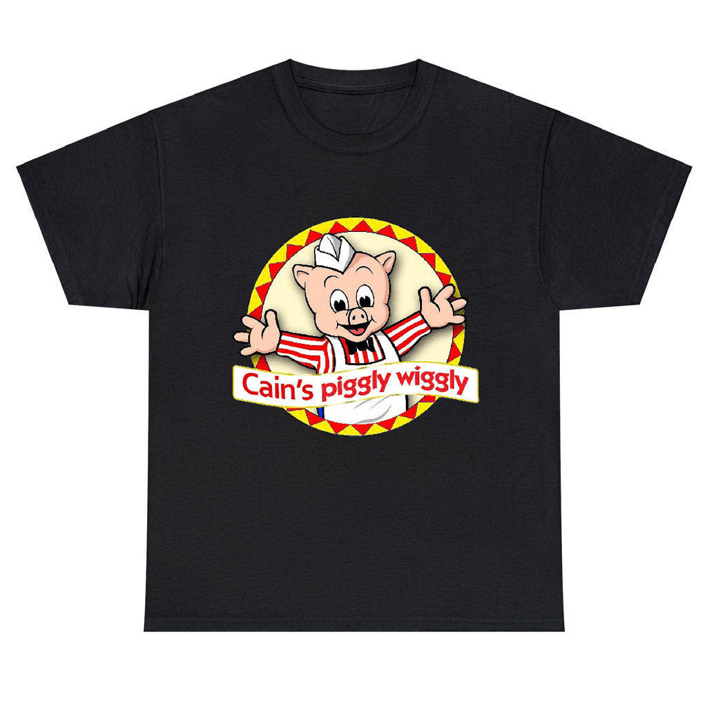 Piggly Wiggly Grocery Store Logo Unisex Men's T Shirt Size S to 3XL