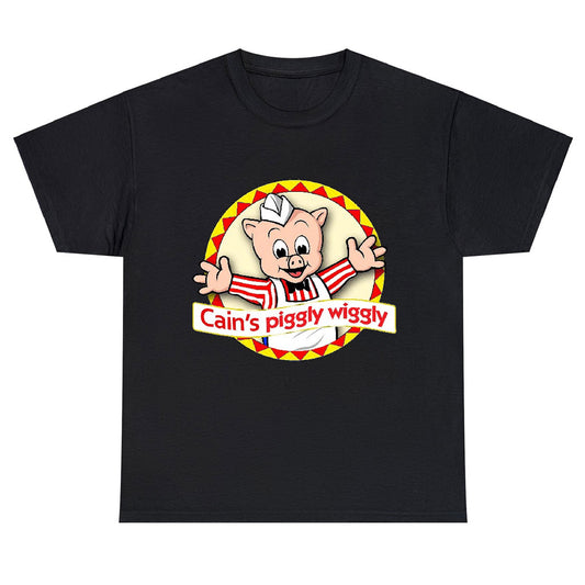 Piggly Wiggly Grocery Store Logo Unisex Men's T Shirt Size S to 3XL