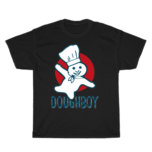 Pillsbury Doughboy Logo Men's Unisex T Shirt Size S to 3XL