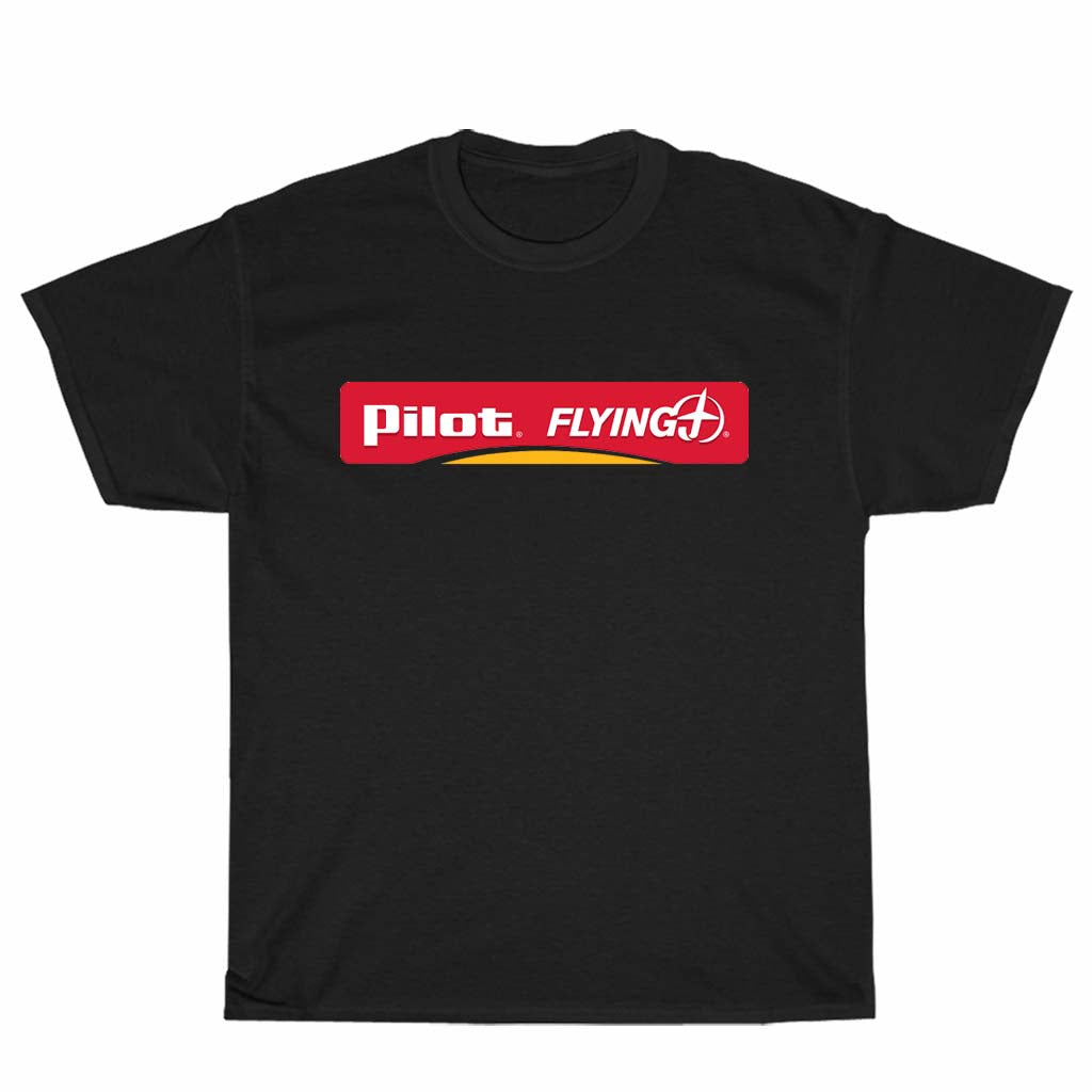 Pilot Flying J Gas Station Logo Unisex Men's T Shirt Size S to 3XL