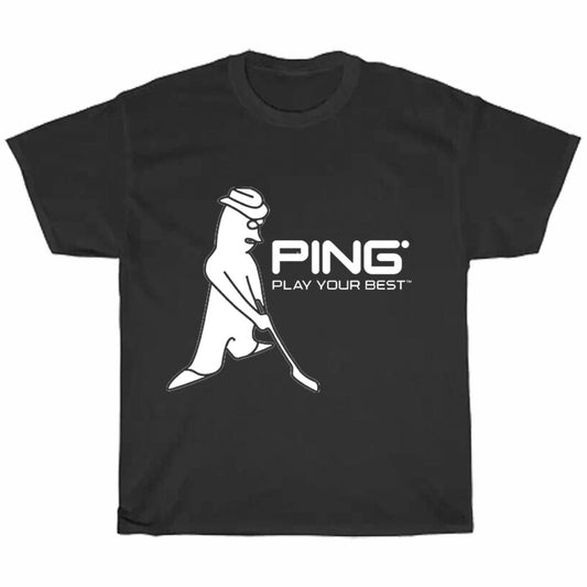 Ping Golf Logo Men's Unisex T Shirt Size S to 3XL