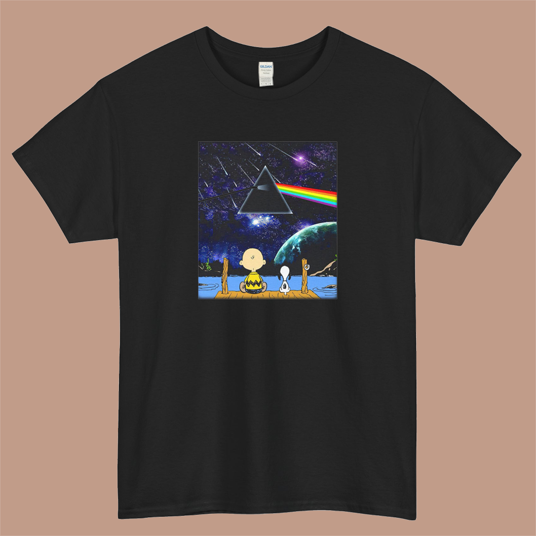 Pink Floyd The Dark Side Of The Moon Logo Mens Unisex Short Sleeve T-Shirt Size S-3XL - P