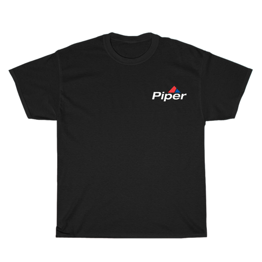 Piper Aircraft Logo Men's Unisex T Shirt Size S to 3XL