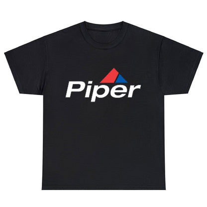 Piper Aircraft Logo Unisex Men's T Shirt Size S to 3XL