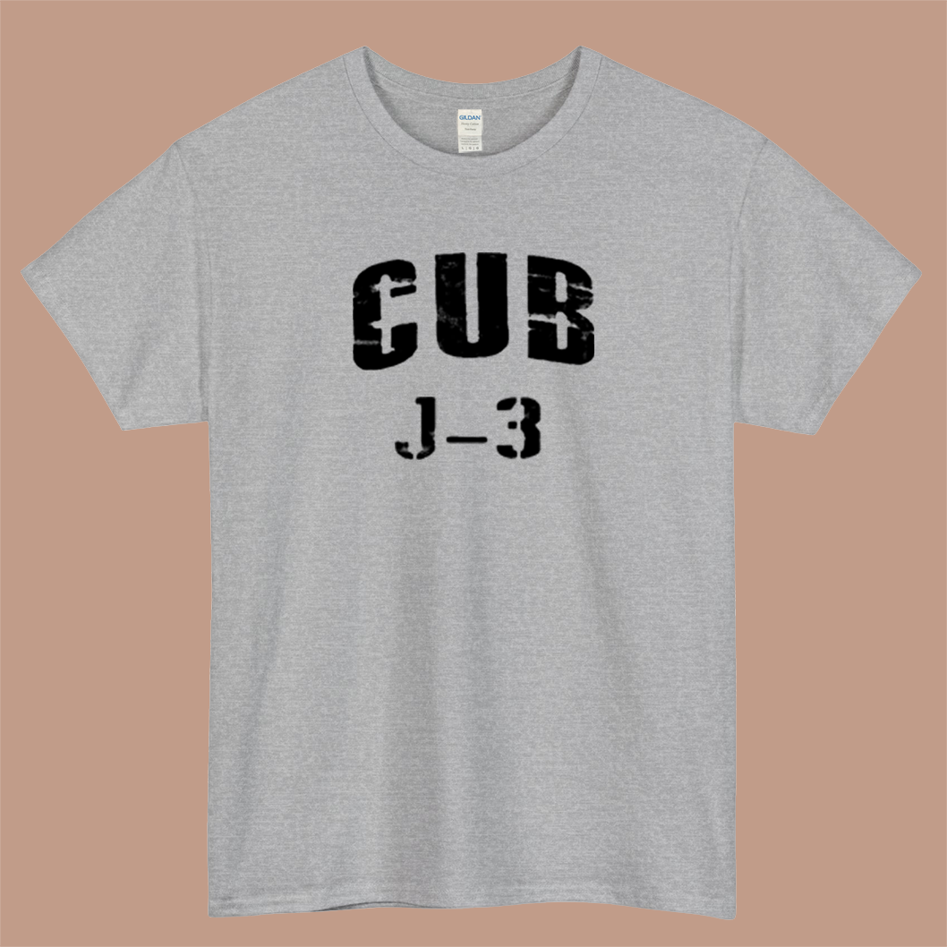 Piper J-3 1938 Cub Classic Logo Mens Unisex Short Sleeve T-Shirt Size S-3XL - P