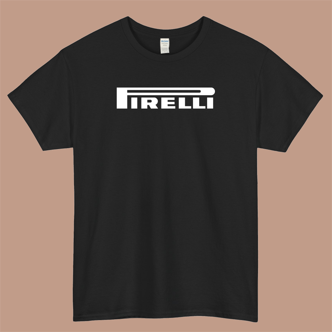 Pirelli Logo Mens Unisex Short Sleeve T-Shirt Size S-3XL - P