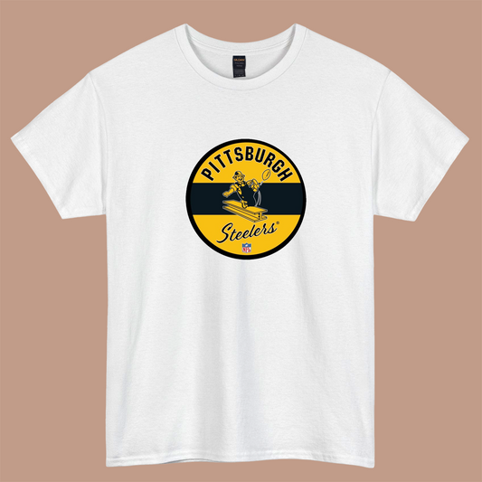 Pittsburgh Steelers  Logo short sleeve t shirt S-3XL-P