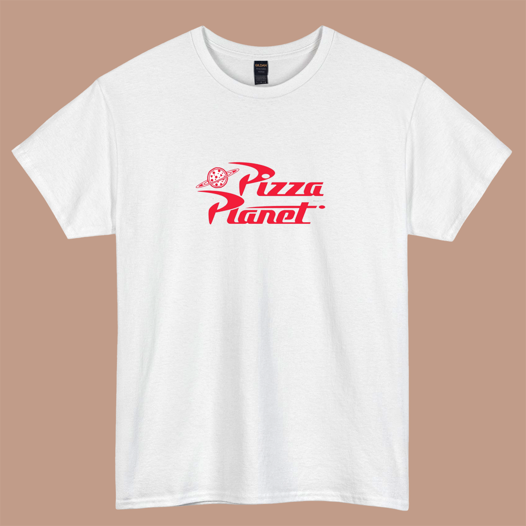 Pizza Planet Logo short sleeve t shirt size S-3XL -P