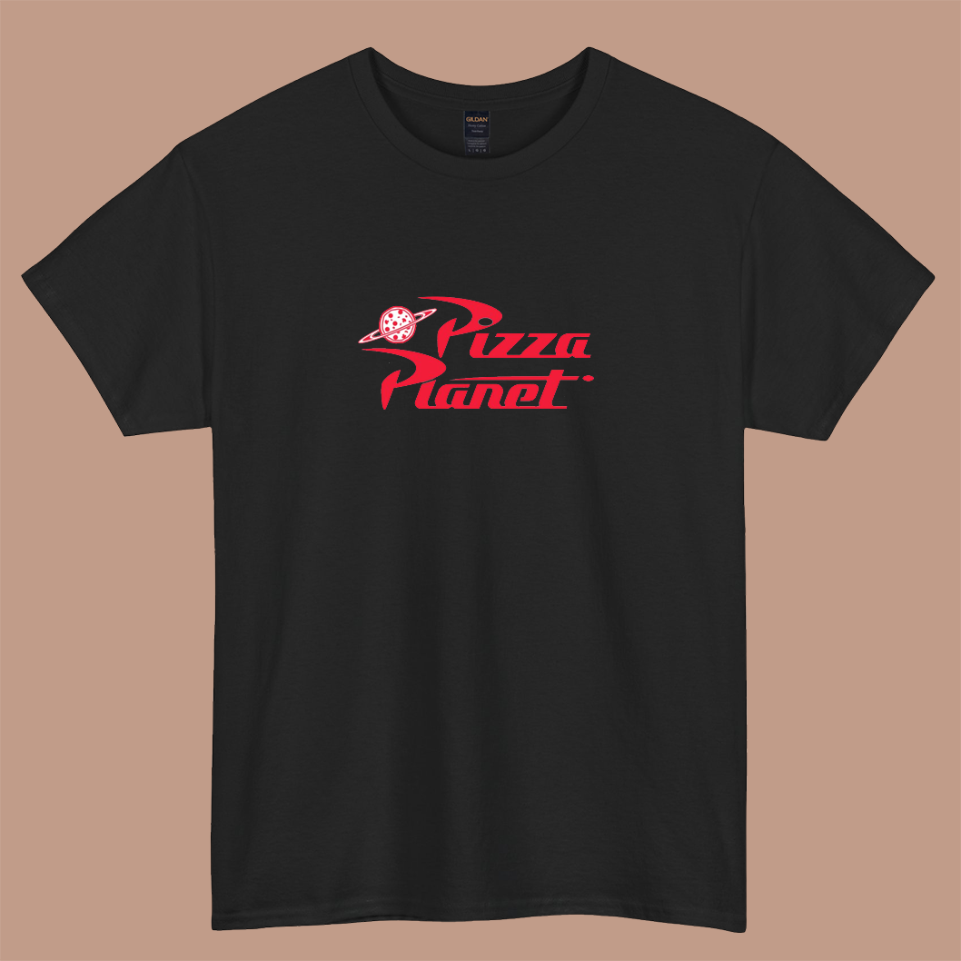 Pizza Planet Logo short sleeve t shirt size S-3XL -P