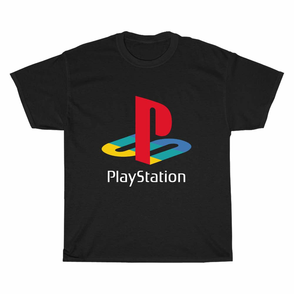 Playstation Play Station Classic  logo Men's Unisex T Shirt Size S to 3XL