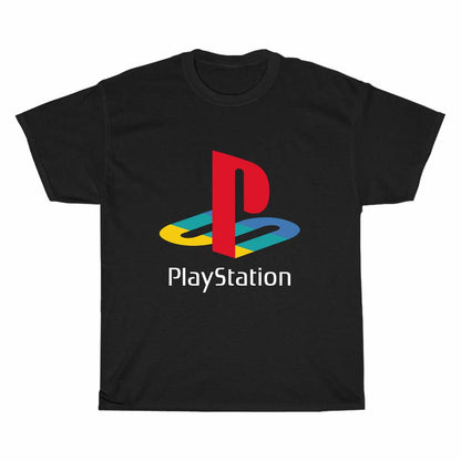 Playstation Play Station Classic  logo Men's Unisex T Shirt Size S to 3XL