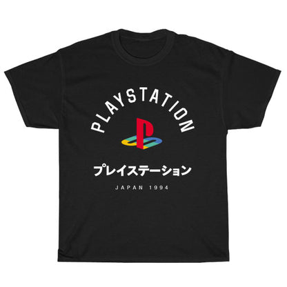 Playstation Japan Kanji Logo Men's Unisex T Shirt Size S to 3XL