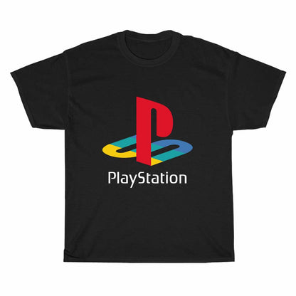 Playstation Play Station Logo Men's Unisex T Shirt Size S to 3XL