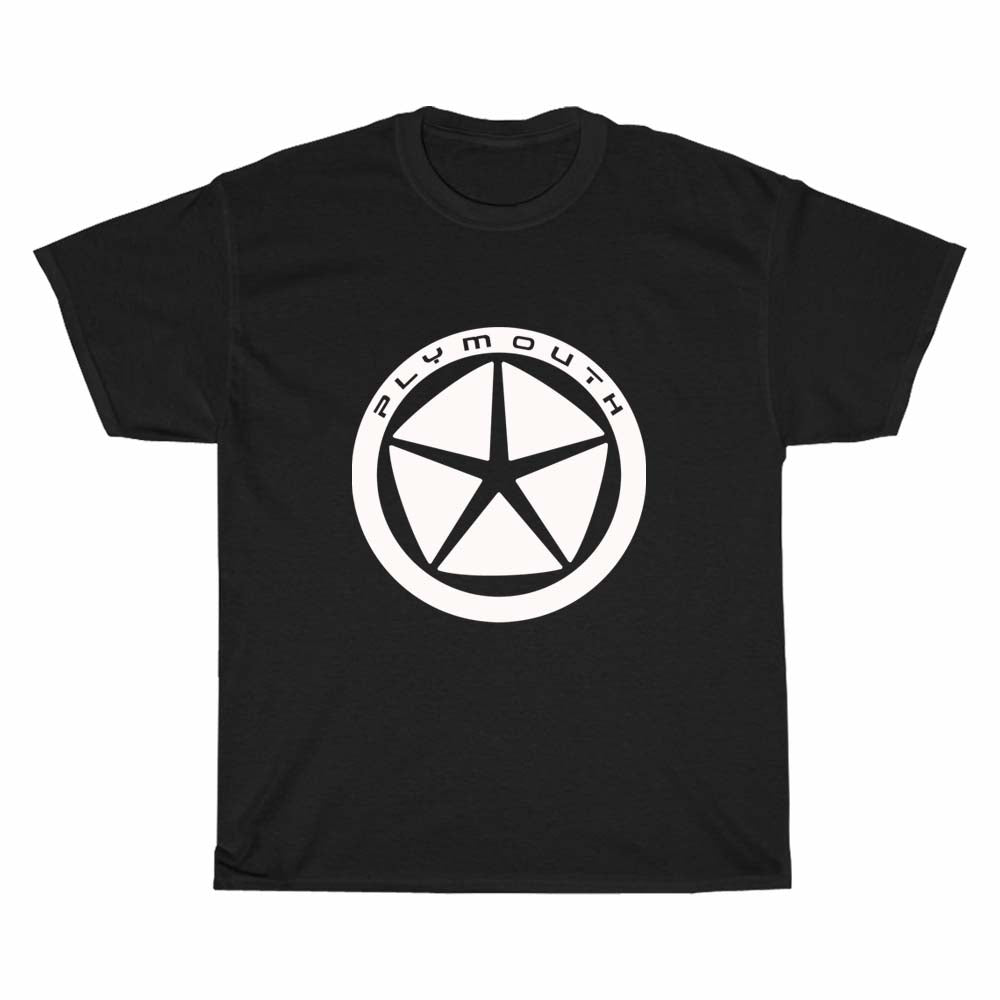 Plymouth Car Classic LOGO Men's Unisex T Shirt Size S to 3XL