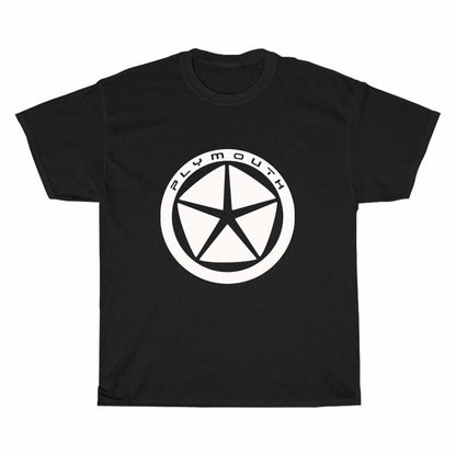 Plymouth Car Classic LOGO Men's Unisex T Shirt Size S to 3XL