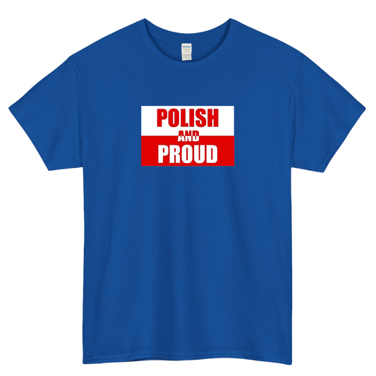 Polish And Proud LOGO SHORT SLEEVE T SHORT S-3XL - P
