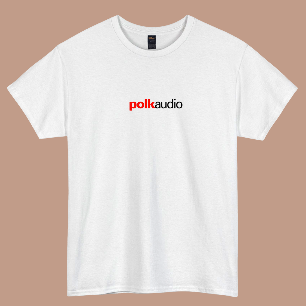 Polk Audio Logo short sleeve t shirt S-3XL -P