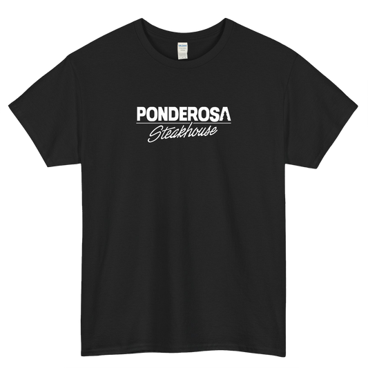 Ponderosa Steakhouse Short Sleeve T-Shirt Size S-3XL -P