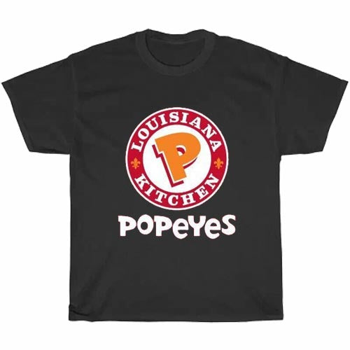 Popeyes Fried Chicken Logo Men's Unisex T Shirt Size S to 3XL
