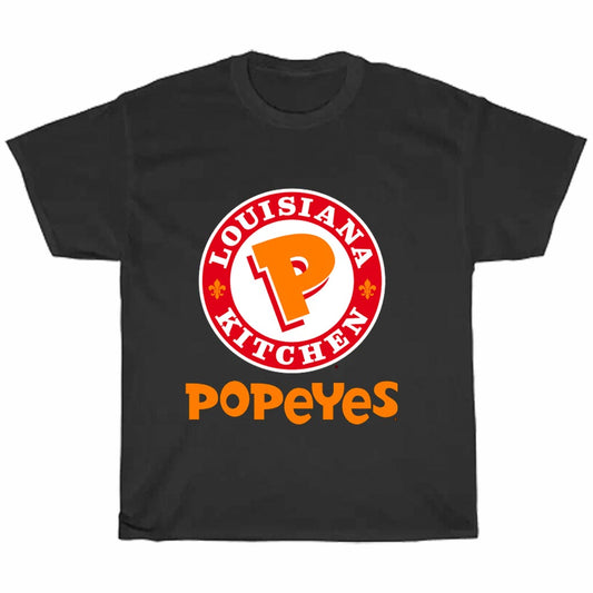 Popeyes Louisiana Kitchen Logo Men's Unisex T Shirt Size S to 3XL