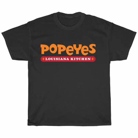Popeyes Louisiana Kitchen Logo Men's Unisex T Shirt Size S to 3XL
