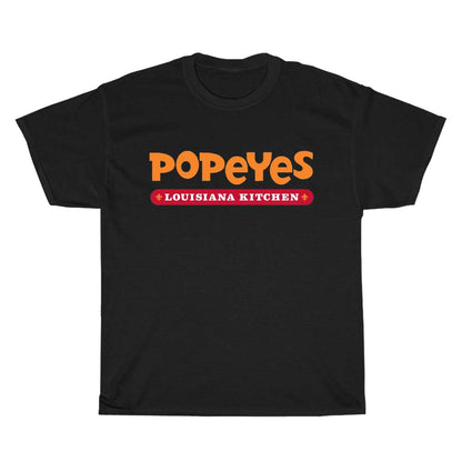Popeyes Restaurant Logo Men's Unisex T Shirt Size S to 3XL