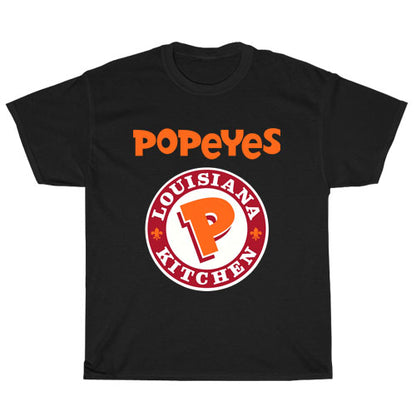 Popeyes Louisiana Kitchen Logo Unisex Men's T Shirt Size S to 3XL