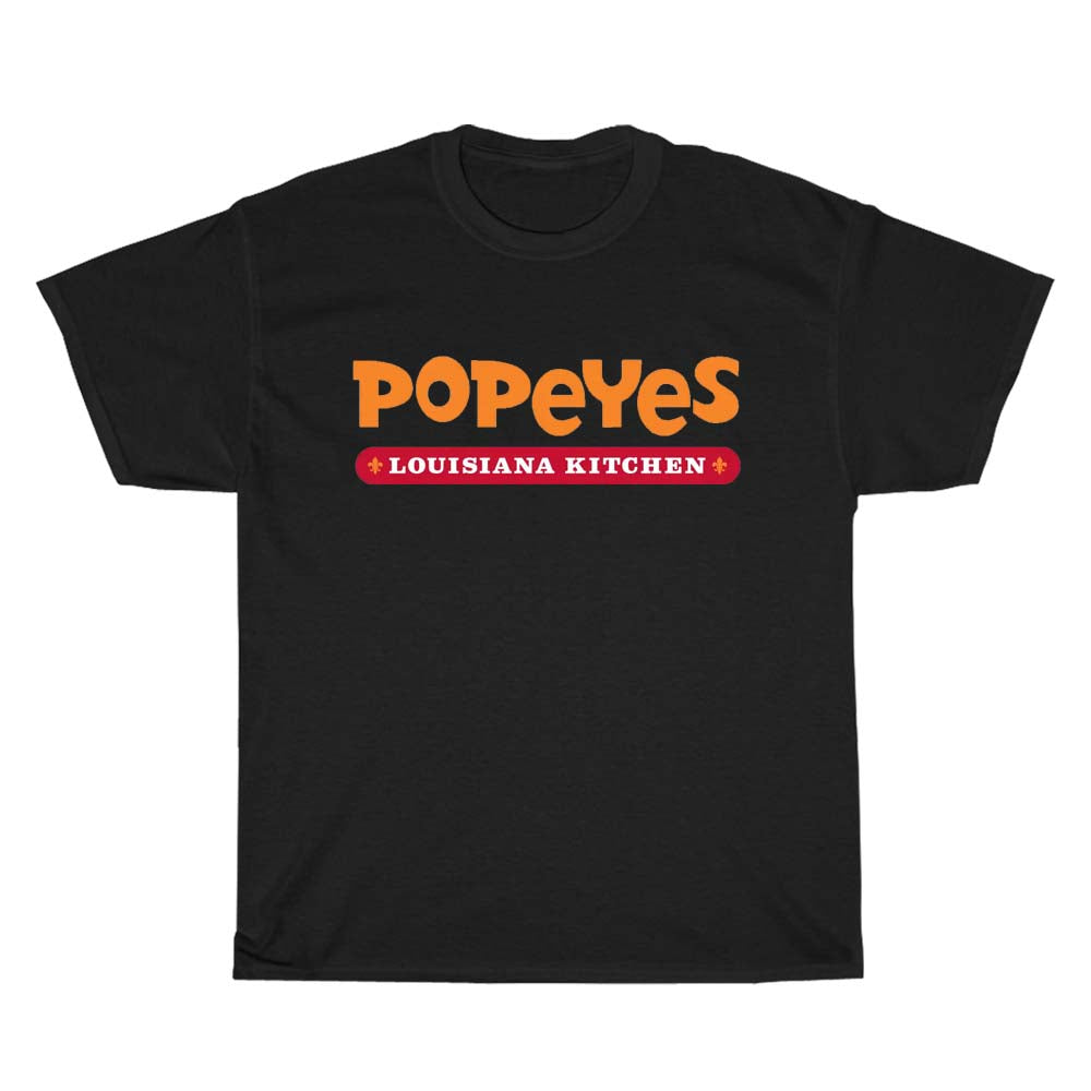 Popeyes Restaurant Logo Men's Unisex T Shirt Size S to 3XL