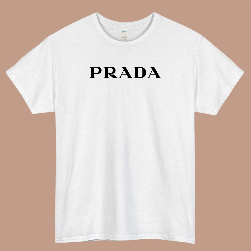 Prada Logo Mens Unisex Short Sleeve T-Shirt Size S-3XL
