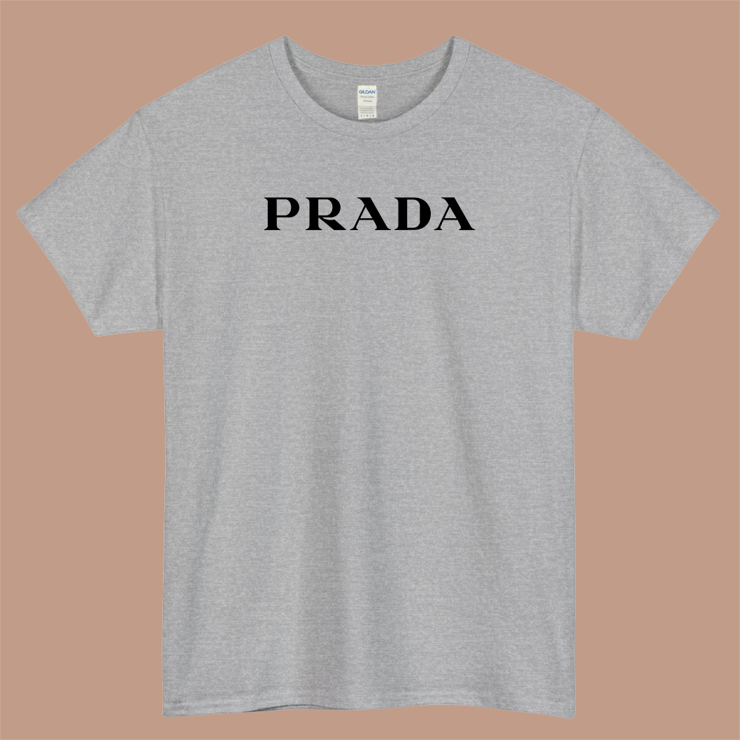 Prada Logo Mens Unisex Short Sleeve T-Shirt Size S-3XL